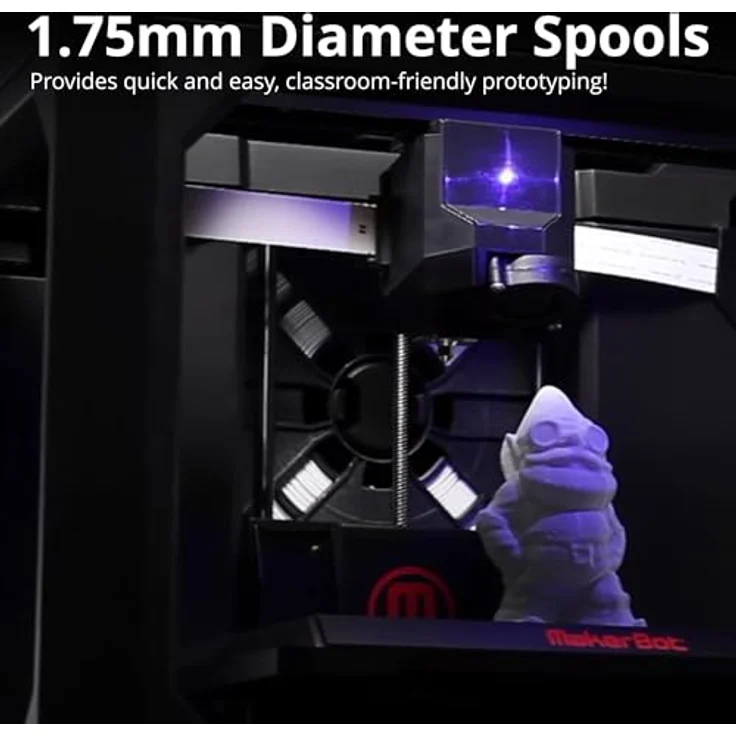MakerBot PLA Filament True White Large (.9kg, 2lb) – Bild 4