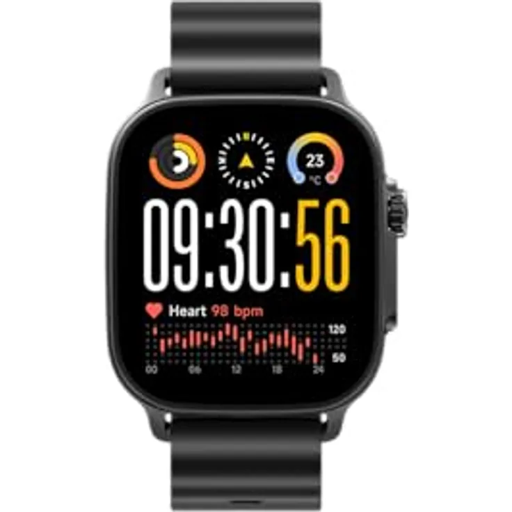 realme Watch 5 RMW2501, Smartwatch mit Titanium Black Gehäuse und vielseitigen Funktionen