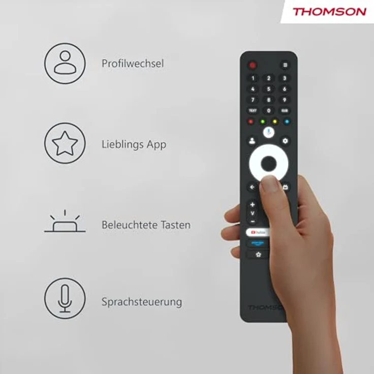 Thomson 32HG2S14, 32 Zoll HD Smart TV mit Google TV, Wi-Fi, Bluetooth und 3 HDMI, Schwarz – Bild 11