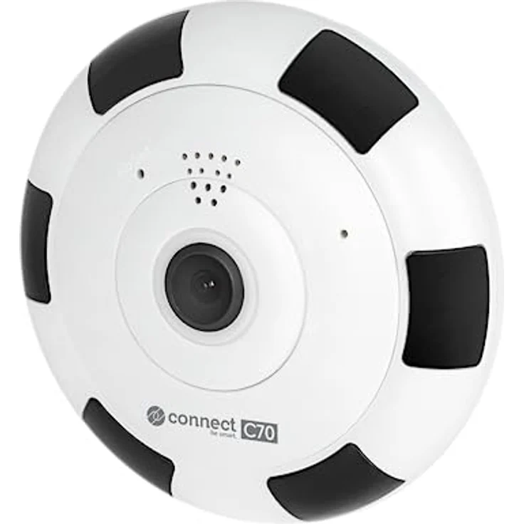 Krüger&Matz Überwachungskamera Indoor Wi-Fi Connect C70 KM2211 Tuya FishEye – Bild 1