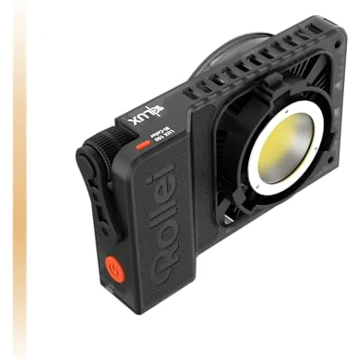 Professionelles LED-Dauerlicht | Bi-Color | 100W | LUX-Serie - Stufenlose Helligkeitsregulierung, Verstellbare Farbtemperatur, Ultraflach & Leicht, Duale Stromversorgung, Smarte Bedienung