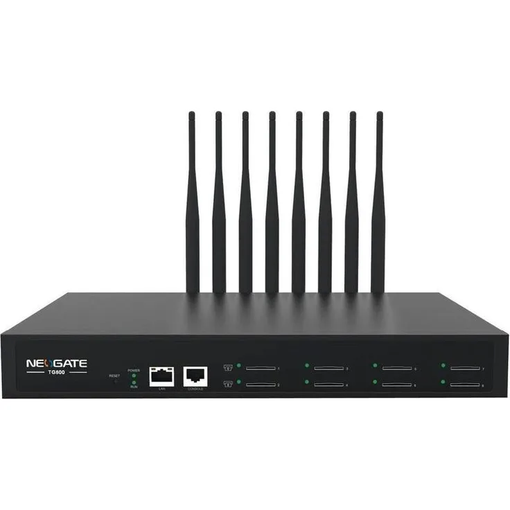 Yeastar NeoGate TG800G, GSM-IP Gateway 8-Kanal Router mit umfangreicher Anrufsteuerung