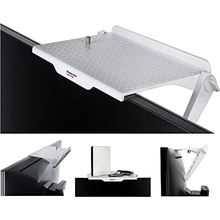 DataColor Spyder Shelf, Halterung für SpyderX-Sensor zur Monitorkalibrierung, silber