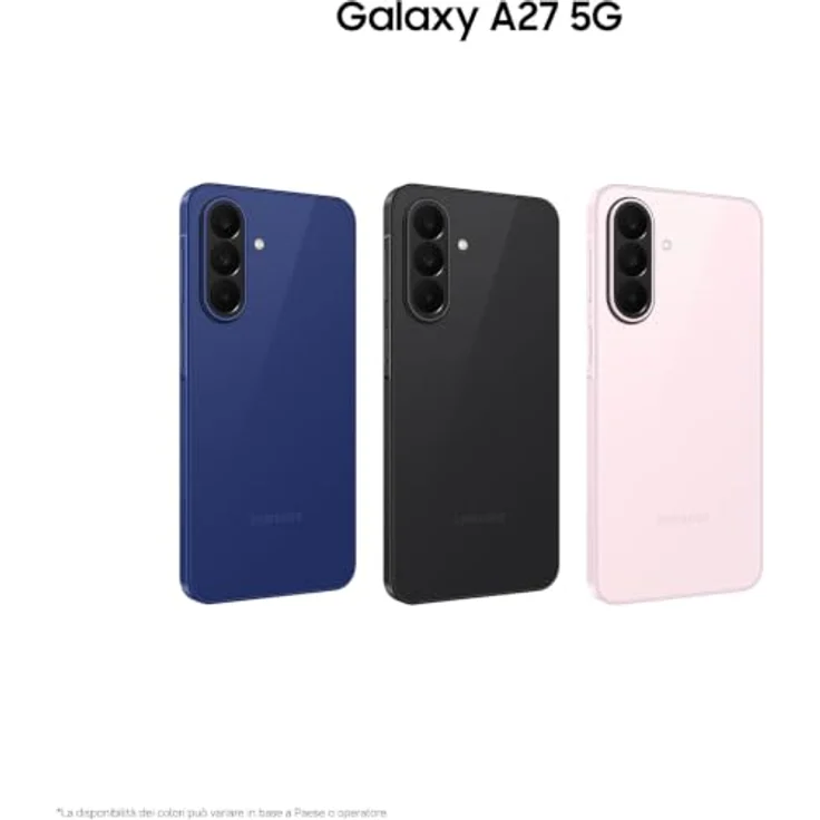 Samsung Galaxy A27 5G, Smartphone mit 128 GB Speicher, 50 MP Dreifach-Kamera, blau – Bild 3