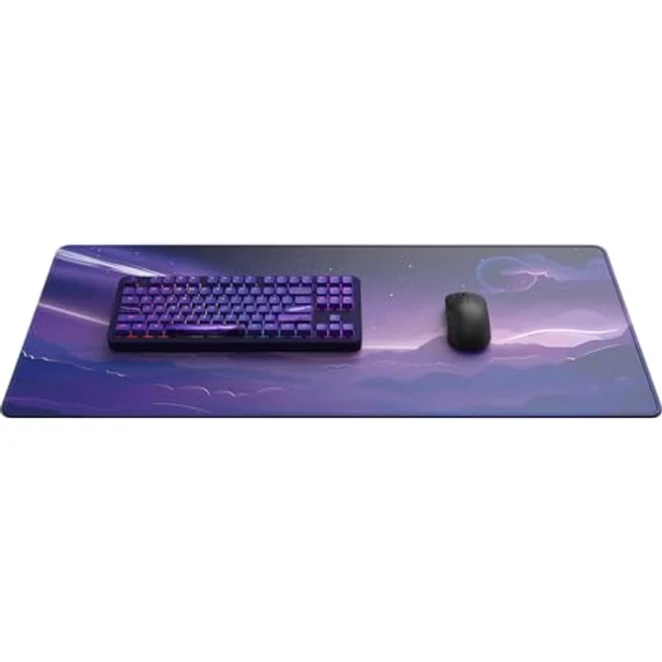 Dark Project ALU87B Celestial, Mechanische Gaming-Tastatur mit ISO Multi-Layout, Hot-Swap, G3MS Voidstone gefetteten Schaltern, gefetteten Stabilisatoren, Flex Gasket Mount, Aluminium, TKL 80%, RGB – Bild 2