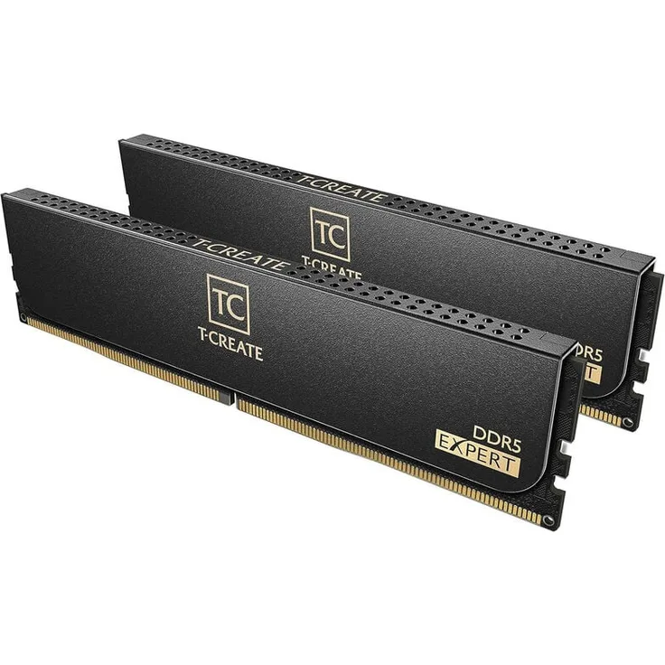 Team Group T-Create Expert DDR5-6400 RAM, CL42, 128 GB Dual Kit, schwarz mit XMP/EXPO