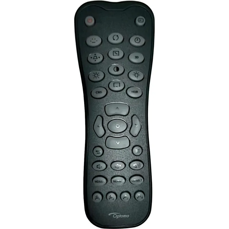 Optoma 45.78V01G011 Original Fernbedienung für UHZ45 und CinemaX D2, sofort einsatzbereit ohne Programmierung