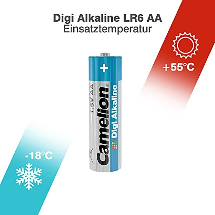 Camelion 11210406 Digi Alkaline Batterien LR6-Mignon, 4er-Pack – Bild 4