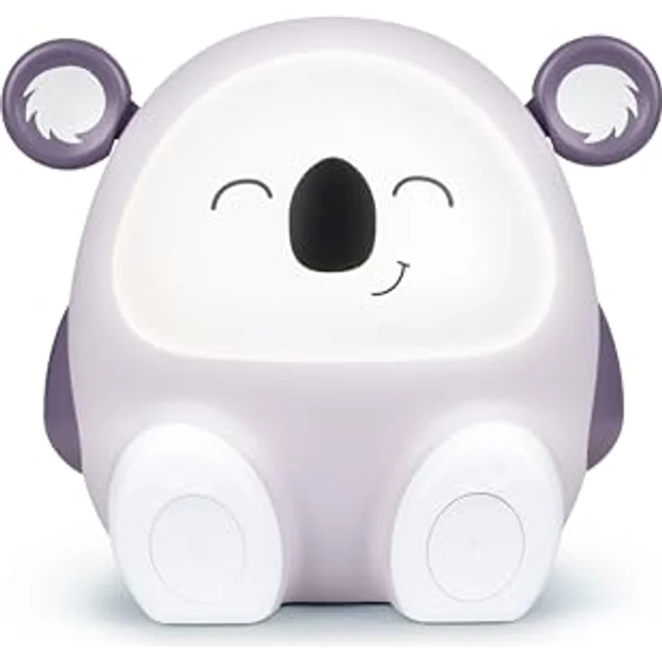 Bigben Bluetooth Lautsprecher mit Nachtlicht Kinder - Koala, wiederaufladbarer Akku und einstellbare Nachtlampe – Bild 4