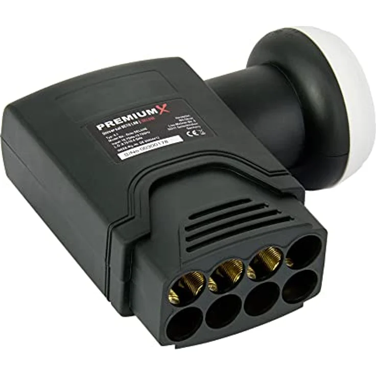 Fuba DAA 850 R, Satellitenantenne Aluminium in Rot, HDTV 4K DELUXE Octo LNB для bis zu 8 Teilnehmern – Bild 9