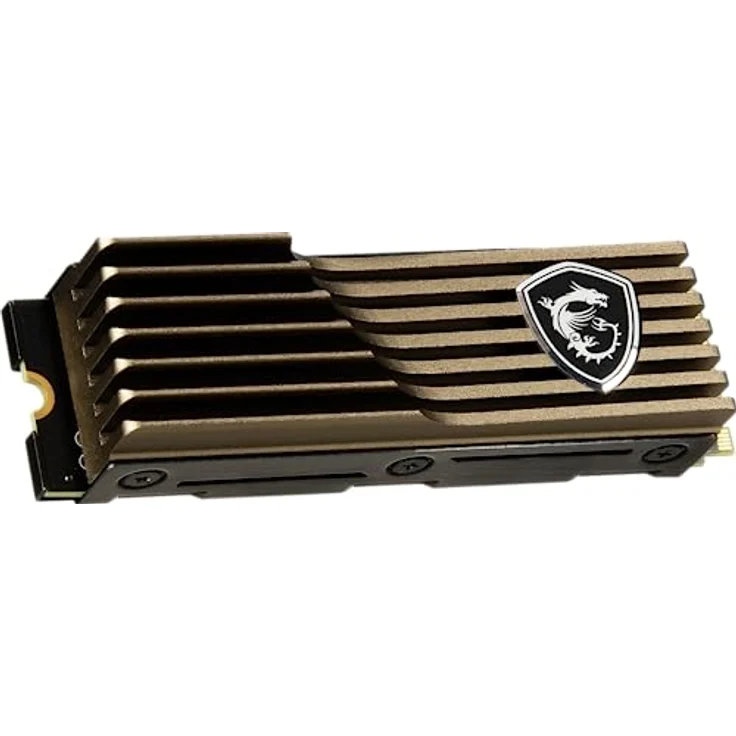 MSI Space M570 SSD 1TB mit Heatsink – interne SSD PCIe 5.0 NVMe M.2, Lesen 9500 MB/s, Schreiben 8500 MB/s, 3D NAND, integrierte Datensicherheit, Center – Bild 3