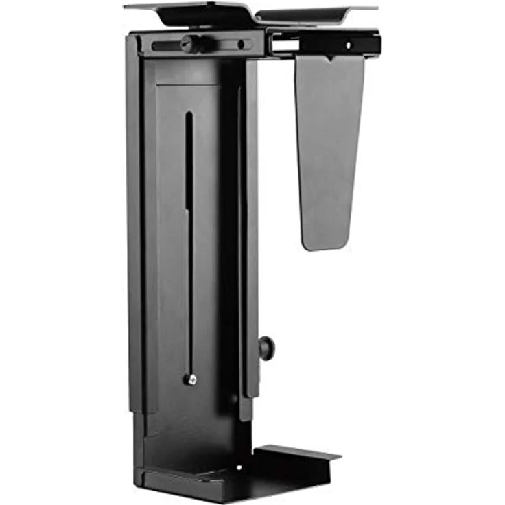 TECHLY 102819 PC-Halterung unter Tisch/Wand einstellbar Schwarz – Bild 2
