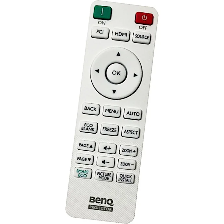 BENQ RCX016, 5J.JND06.001 Original Fernbedienung mit voller Funktionalität für MS560, MX560, MW560, sofort einsatzbereit