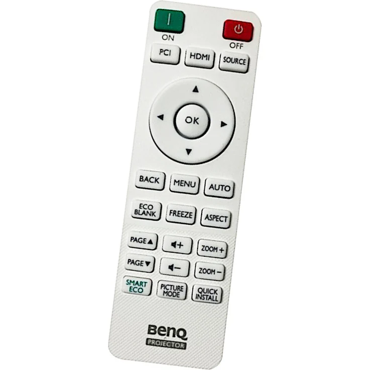 BENQ RCX016, 5J.JND06.001 Original Fernbedienung mit voller Funktionalität für MS560, MX560, MW560, sofort einsatzbereit