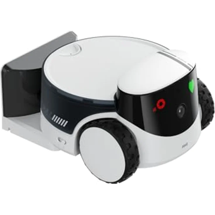 Enabot ROLA PetPal, Interaktiver Haustierbegleiter mit 2880 x 1620 Pixel Kamera, 8h Spielzeit, Nachtsicht und erweiterbarem 256 GB Speicher – Bild 2