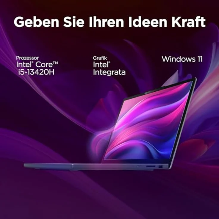 Lenovo IdeaPad Slim 3, 15.30" Notebook mit Intel Core i5-13420H, 16 GB RAM, 512 GB SSD, grau – Bild 2