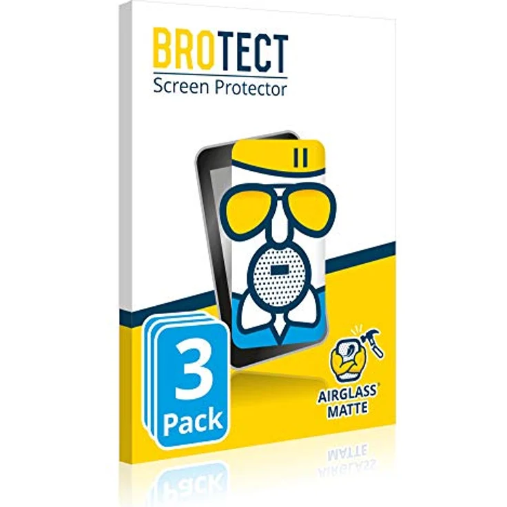BROTECT 3x Entspiegelungs-Panzerglasfolie für Panasonic Toughbook FZ-G2 Schutzglas Schutz-Folie Matt [Extrem Kratzfest 9H, Anti-Reflex, – Bild 3