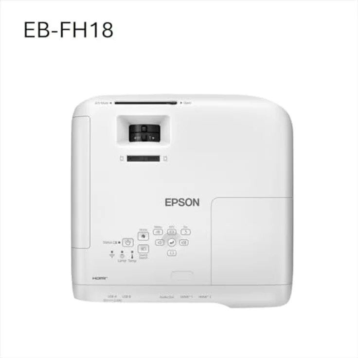 Epson EB-FH18, 3LCD Beamer mit 4100 Lumen, Full HD, weiss – Bild 8