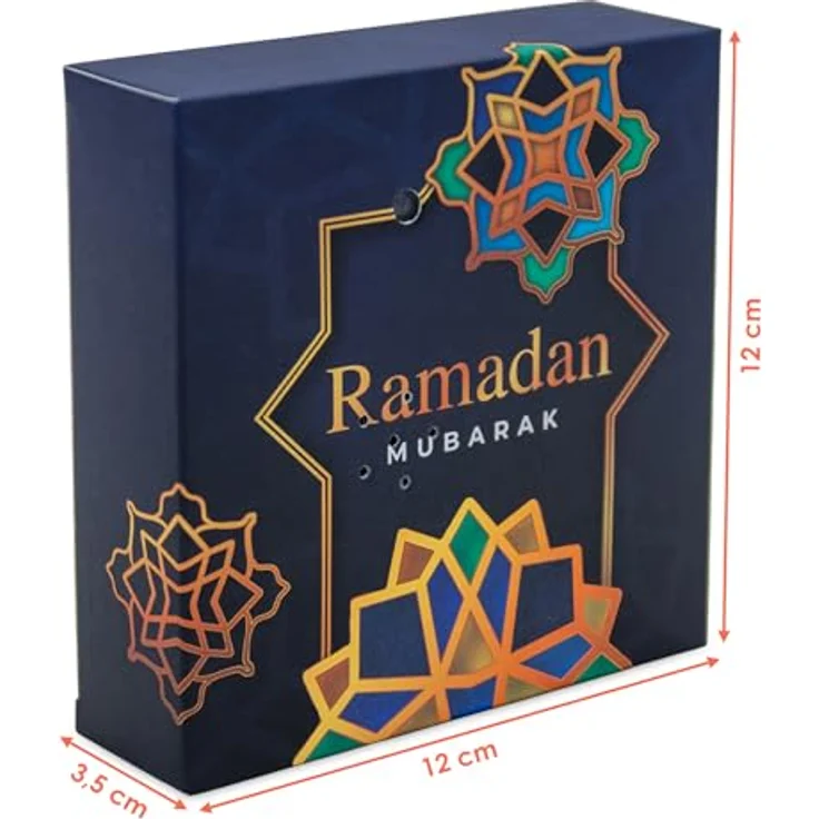 Spetebo Soundbox RAMADAN, Musik Box mit Bewegungsmelder und orientalischer Ramadan Musik, mehrfarbig, 13 x 13 cm – Bild 2