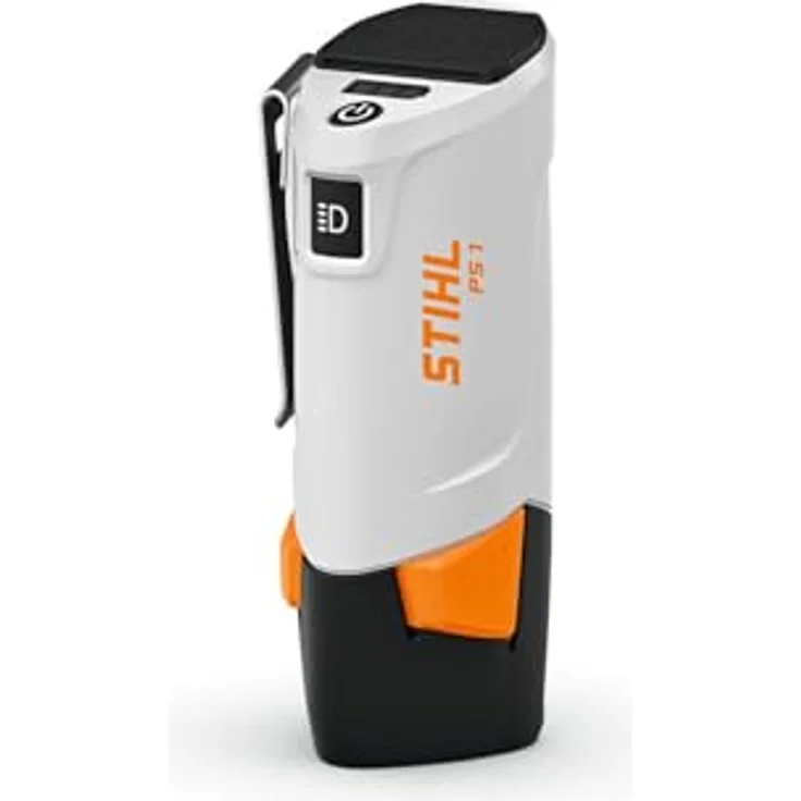 Stihl Powerbank PS1, Ladegerät und Taschenlampe, LED Ladezustandsanzeige, für Smartphone USB - AS2 Akku nicht im Lieferumfang enthalten, 0,2 kg – Bild 2