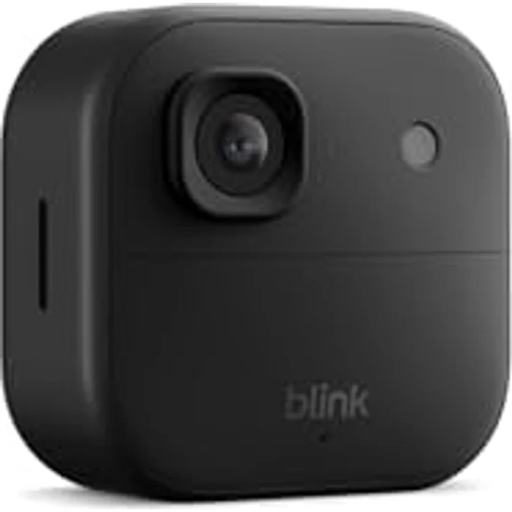 Blink Außenkamera 2K+, kabellose Sicherheitskamera mit 2K-Videoauflösung, verbesserter Audioqualität und bis zu zwei Jahre Batterielaufzeit, Schwarz – Bild 1