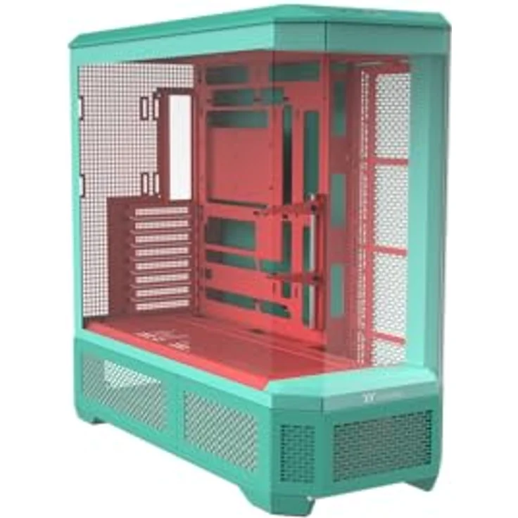 Thermaltake View 600 TG Mint Strawberry, PC Gehäuse mit Tempered Glass und mintfarbener Farbgebung – Bild 1