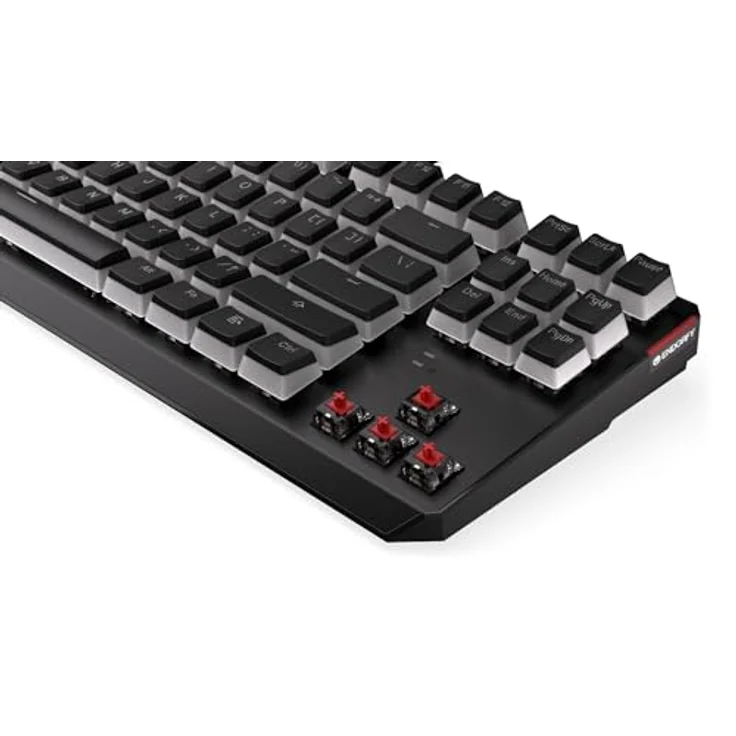 ENDORFY Thock TKL Pudding Red, Mechanische TKL-Tastatur mit konfigurierbarer RGB-Hintergrundbeleuchtung und langlebigen Kailh Red-Schaltern, EY5A006 – Bild 5