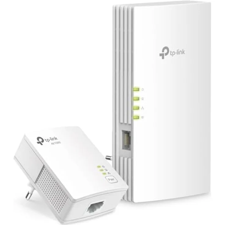 TP-Link TL-WPA7817 KIT AV1000&AX1500 Mbps, Powerline Adapter Kit, Gigabit Ethernet, Hohe Leistung in 4K Video und Online-Gaming, Unterstützung EasyMesh, Plug & Play