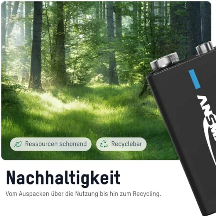 Ansmann 280MAH PP3 6LR61 1325-0001 2PACK – Bild 4