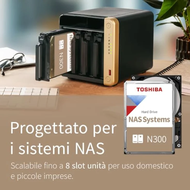 Dynabook Toshiba N300, interne Festplatte mit 18 TB, SATA-600, 7200 RPM, 3.5" für NAS Server – Bild 2