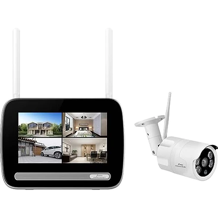 Stabo MULTIFON SECURITY V SET (1280 x 800 Pixels), Netzwerkkamera, Weiss – Bild 2