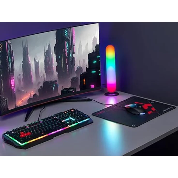 Tracer Bloody B1700 Spielset, Mauspad & Deskmat Set, Schwarz – Bild 2
