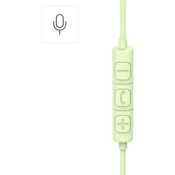 Hama Fun C, Kabelgebundene On-Ear Kopfhörer mit integriertem Mikrofon, Grün – Bild 6