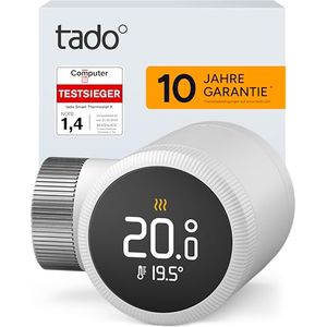 Bild für tado Smartes Heizkörperthermostat X, Heizungssteuerung per App und Smart Speaker (Alexa, Siri, Google Assistant)