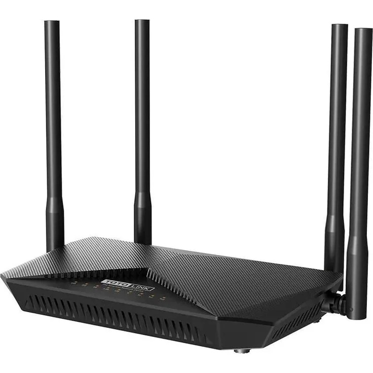 Totolink LR1200GB, 4G CAT6 Dual-Band WLAN Router mit bis zu 1000 Mbit/s, Schwarz