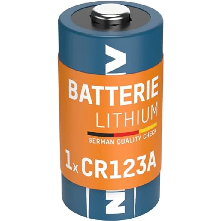ANSMANN CR123A (3V) Lithium Batterie Fotobatterie (1er-Pack) für Garagentoröffner, Alarmanlage, Funkauslöser für Kamera, Messgeräte, Klingel usw. – Bild 2