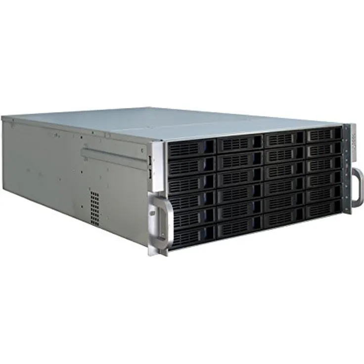INTER-TECH IPC 4-HU-4424 Storage 19 Zoll 48,26 cm Gehaeuse Fuer professionelle Netzwerkloesungen