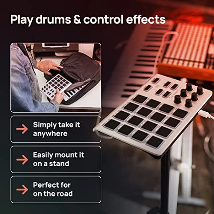 ESI Xjam | USB MIDI Performance Controller – Bild 5