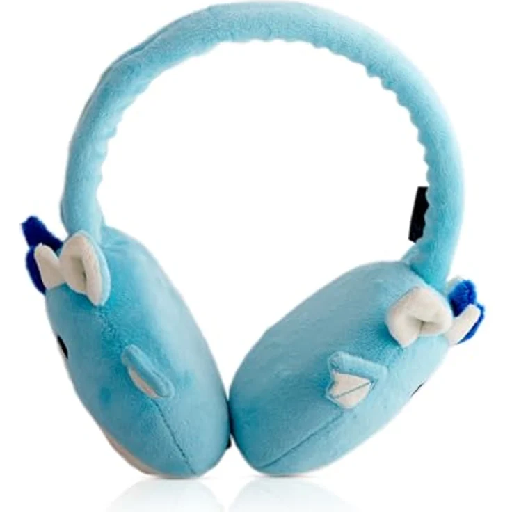 Squishmallows Tatiana The Dragon Plüsch-Bluetooth-Kopfhörer mit integriertem Mikrofon, 10 Meter Bluetooth-Reichweite, Lautstärkeregler, weiche Plüschkissen - Offizielles Lizenzprodukt, Drachen-Design – Bild 2