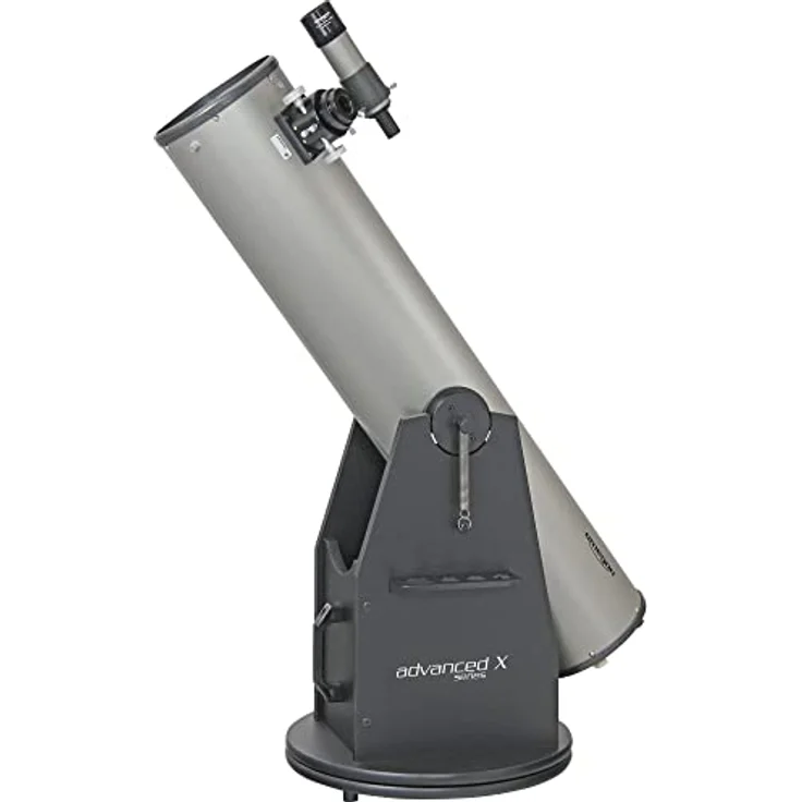 Omegon Dobson Teleskop Advanced X N 203/1200, 203 mm Öffnung, Crayford-Fokussierer, 94% Reflektionsbeschichtung für brillante Bilder – Bild 2
