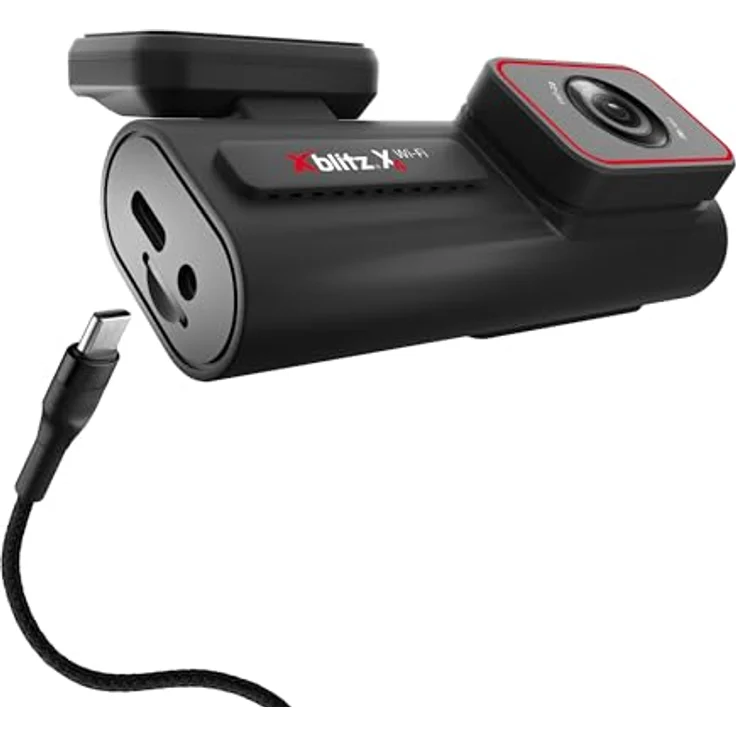 Xblitz X4 Wi-Fi Dashcam 2,5K UHD, HD Videoaufnahme mit WLAN-Funktion und Weitwinkelobjektiv, Schwarz – Bild 4