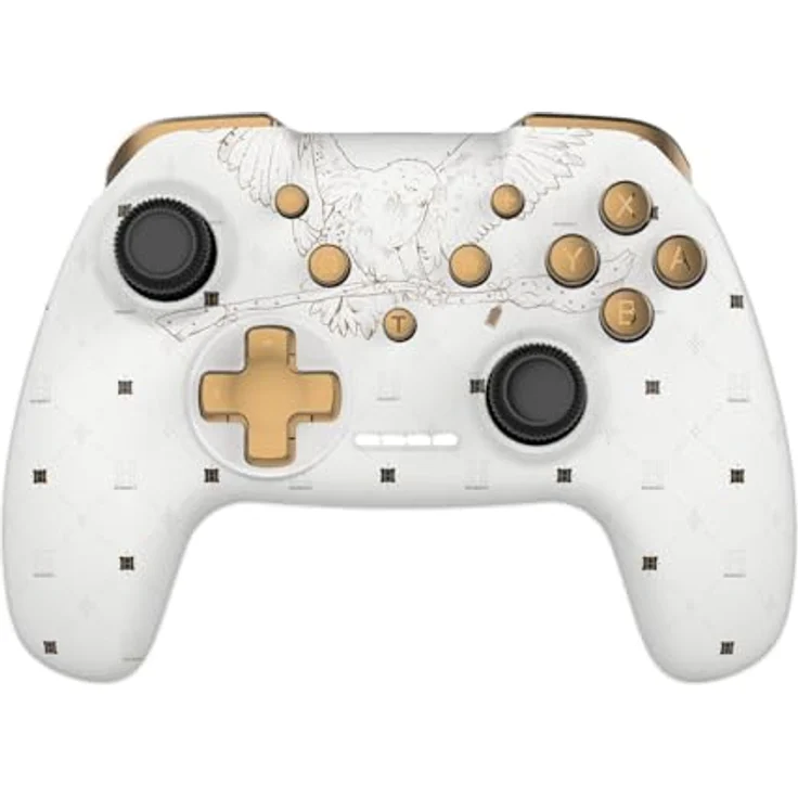 Freaks and Geeks Harry Potter Hedwig, kabelloser Gaming Controller mit ergonomischem Design, Schwarz – Bild 2