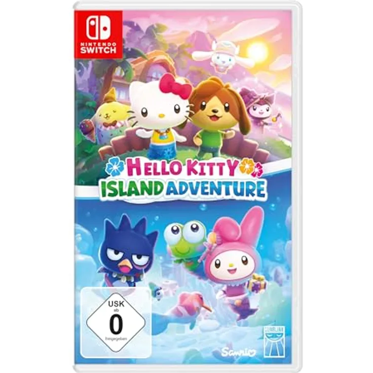 Sunblink Hello Kitty Island Adventure - Nintendo Switch Spiel mit Multiplayer-Modus, über 100 Stunden Abenteuer und originellem Avatar-Design