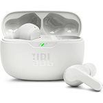JBL Wave Beam – Kabellose In-Ear Ohrhörer mit IP54 und IPX2 Wasserdichtigkeit – Freisprechfunktion und 32 Stunden Akkulaufzeit – In Weiß