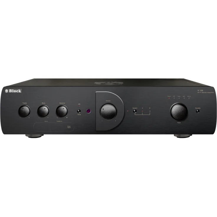 BLOCK VR-120, Kompaktanlage mit 240 W, DAB+, FM, Bluetooth, USB, Schwarz