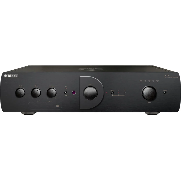 BLOCK VR-120, Kompaktanlage mit 240 W, DAB+, FM, Bluetooth, USB, Schwarz