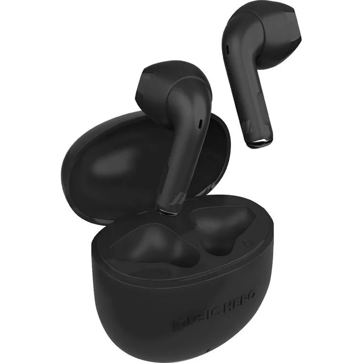 SBS MHTWSNUSOULBTK True Wireless Stereo Kopfhörer, Bluetooth, im Ohr, klarer Sound, Schwarz