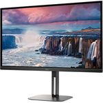 AOC Q27V5N - 27 Zoll QHD Monitor, Lautsprecher, höhenverstellbar, schwarz
