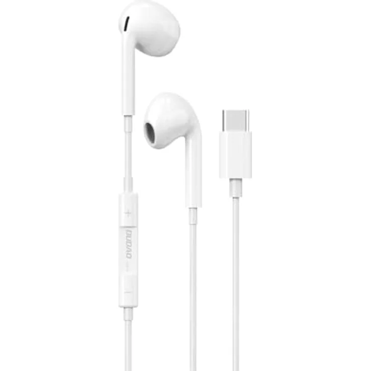 Dudao X14PROT In-Ear-Kopfhörer mit USB-Typ-C-Anschluss weiß - Elegantes Design, sauberer und tiefer Klang – Bild 2