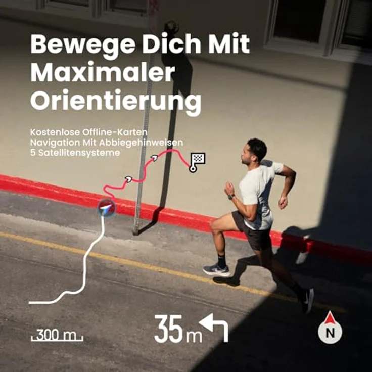 Amazfit Bip Max, Smartwatch mit 2,07" AMOLED Display, GPS, Bluetooth und 20 Tagen Akkulaufzeit, schwarz – Bild 6